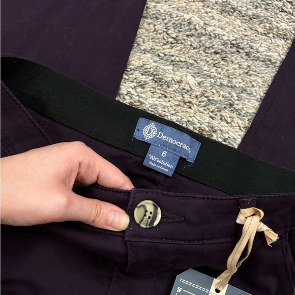 Democracy Ab Solution High Rise Trousers Sz 6 NWT | Democracy Hi-Rise Trousers - - Picture 6 of 12